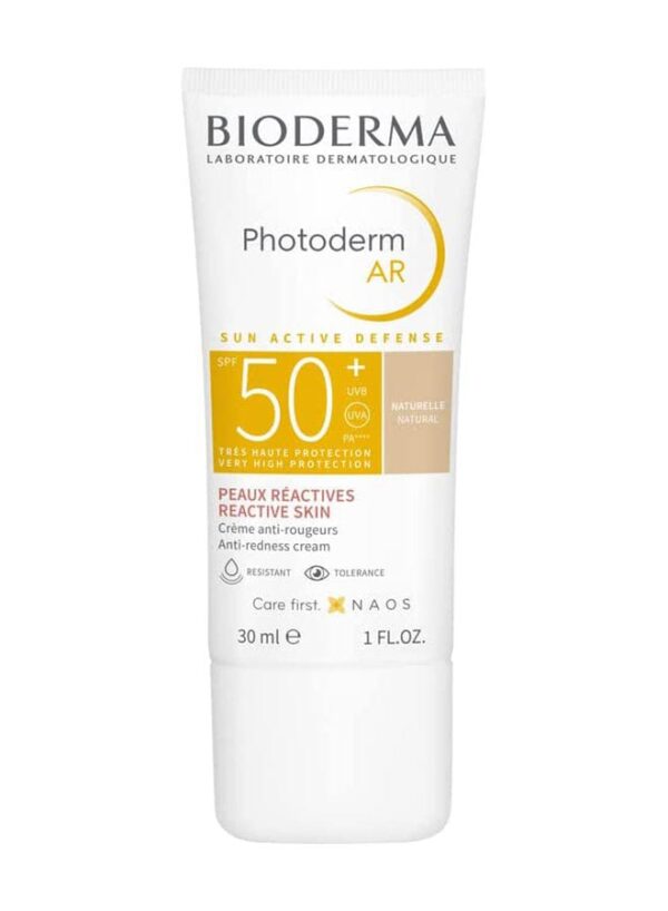 Bioderma Photoderm AR SPF50+ Anti Redness Natural Tinted Sunscreen 30ml