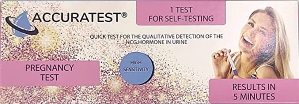 Accuratest Hcg Pregnancy Test Midstream 1`S