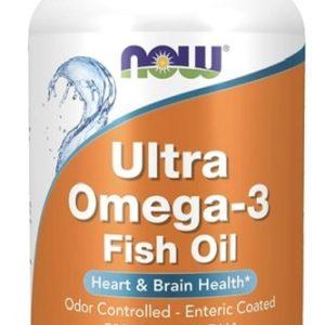NOW Foods, Ultra Omega-3 Fish Oil, 180 Softgels