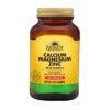 Sunshine Nutrition Calcium Magnesium Zinc With Vitamin D 100 Tablets