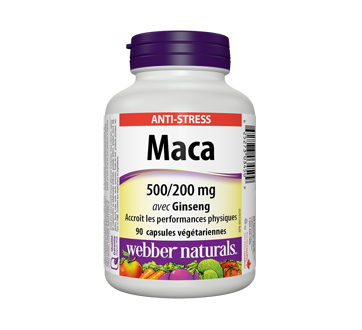 Maca Energy with Ginseng 500/200 mg Vegetarian Capsules