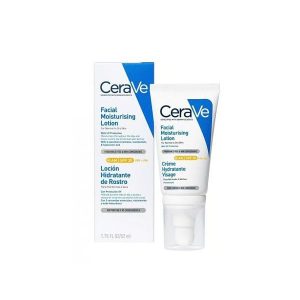 CeraVe AM Facial Moisturizing Lotion With UV Protection SPF30 For Normal To Dry Skin, Fragrance Free 52ml