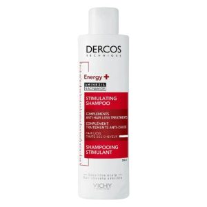 Vichy Dercos Energy + Stimulating and Anti Hair Loss Shampoo with Aminexil 200ml