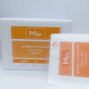 MED ADVANCE STERILE EYE PADS 5.5 cm x 7.5 cm 50 PACKS