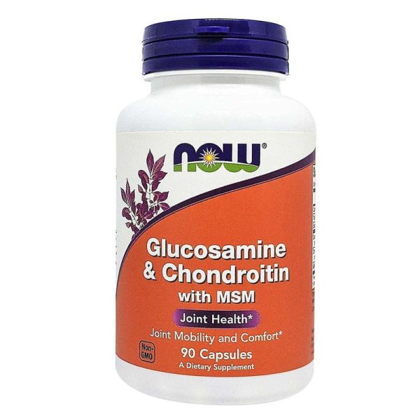 Now Glucosamine & Chondroitin Capsules 90s