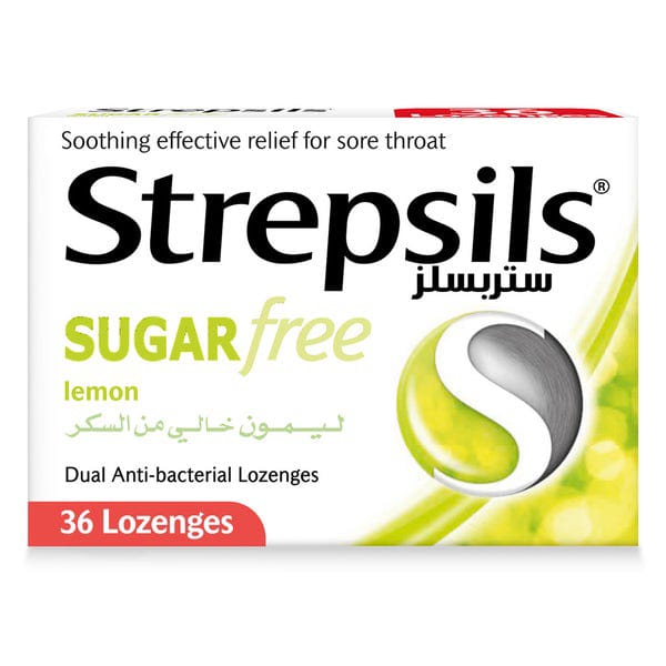 Strepsils Lemon Sf Lozenges 36S