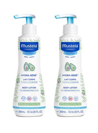 Mustela Pack of 2 Moisturizing Body Lotion, 300ml