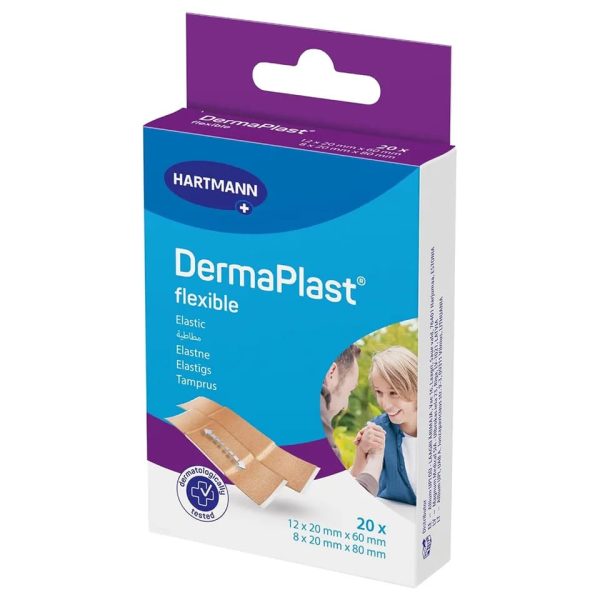 DermaPlast Flexible Plasters 20'S