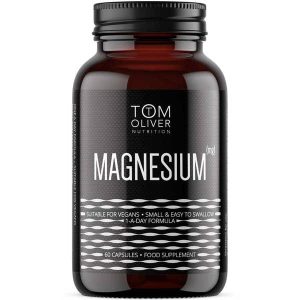 Tom Oliver Magnesium Supplement Capsules, Pack of 60's
