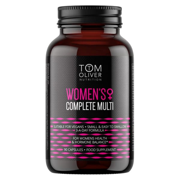 Tom Oliver Complete Women's Multi Capsules, Multi Vitamins For Women, Pack of 90's
