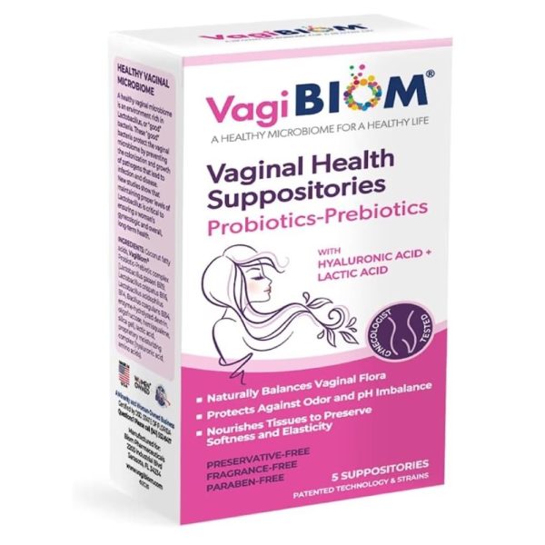 Vagibiom Probiotics Vaginal Suppositories 5 S