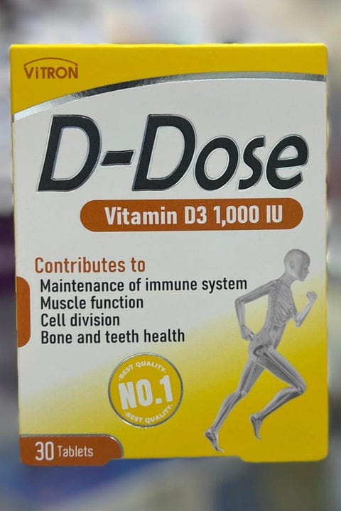 D-Dose Tablets VItamin D3 1,000 IU